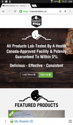 mmj dispensaries mobile website design Victoria, BC